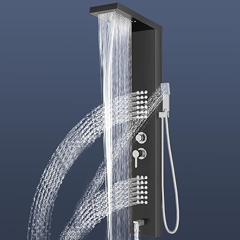 🚿 Piano Shower Panel – Redefine Your Shower Symphony